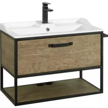 Тумба под раковину Акватон Лофт Фабрик 80 дуб кантри (1A242401LTDY0)