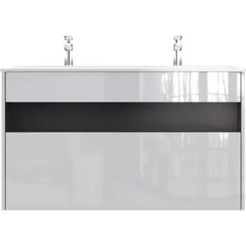 Тумба под раковину Am.Pm Func 120х50 белый глянец (M8FFUX1201WG)