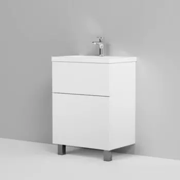 Тумба под раковину Am.Pm Gem 60 белый глянец (M90FSX06022WG32)