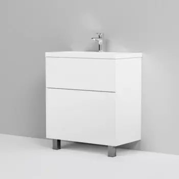 Тумба под раковину Am.Pm Gem 75 белый глянец (M90FSX07522WG32)