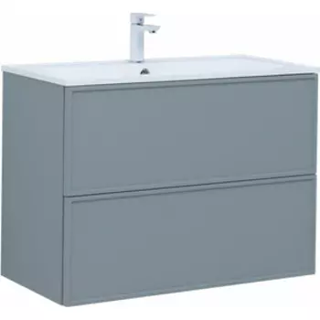 Тумба под раковину Aquanet Арт 90х45 мисти грин (313276)