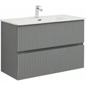 Тумба под раковину Aquanet Джейн 100х45 мисти грин (313320)