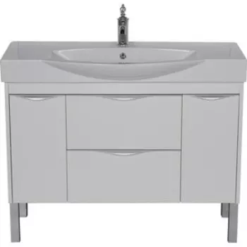 Тумба под раковину Aquanet Франка 105 белая (183055)