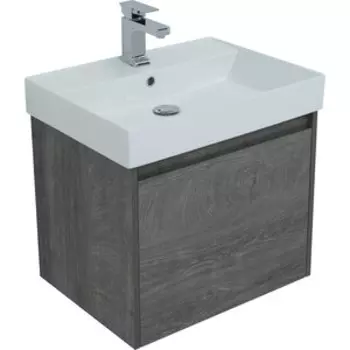 Тумба под раковину Aquanet Nova Lite 60 один ящик, дуб рошелье (242570)