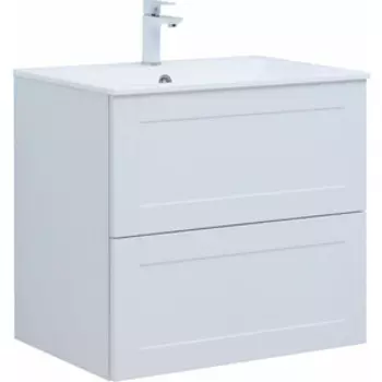 Тумба под раковину Aquanet Терра 70х50 белая матовая (313233)