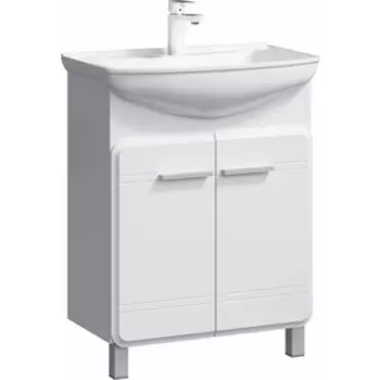 Тумба под раковину Aqwella Корсика 61x32,5 белая (Kor.01.06)