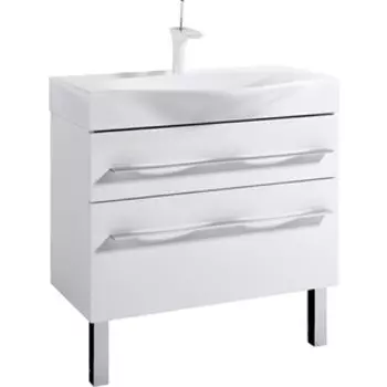 Тумба под раковину Aqwella Милан 80x40 белая (Mil.01.08/2n/W)