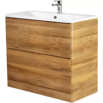 Тумба под раковину BelBagno Albano 90 rovere rustico напольная (ALBANO-900-2C-PIA-RR)