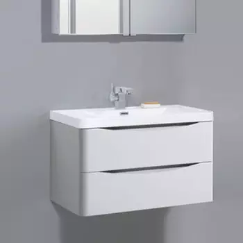 Тумба под раковину BelBagno Ancona-N 90 bianco lucido (ANCONA-N-900-2C-SO-BL)