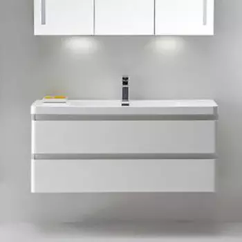 Тумба под раковину BelBagno Energia-N 120 bianco lucido (ENERGIA-N-1200-2C-SO-BL)