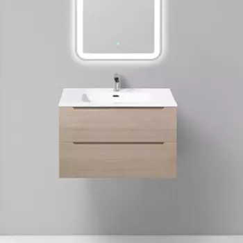 Тумба под раковину BelBagno Etna 80x45 rovere grigio (ETNA-800-2C-SO-RG-P)