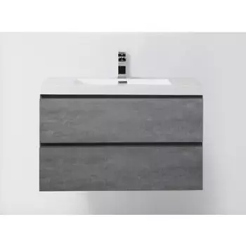 Тумба под раковину BelBagno Luce 90x50 Stucco Cemento (LUCE-900-2C-SO-SCM)