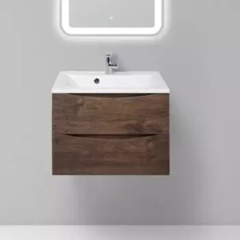 Тумба под раковину BelBagno Marino 65 rovere moro (MARINO-650-2C-SO-RW-P)