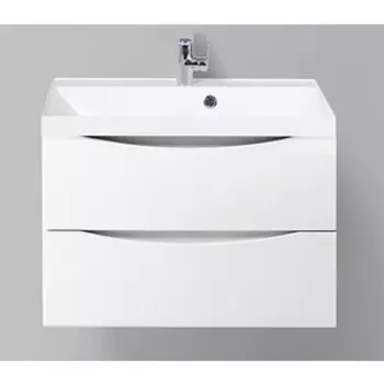 Тумба под раковину BelBagno Marino-Cer 70 Bianco Lucido (MARINO-CER-700-2C-SO-BL-P)