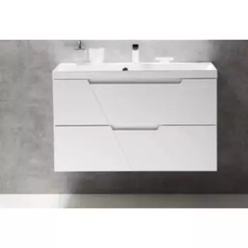 Тумба под раковину BelBagno Vittoria 100x45 Bianco Lucido (VITTORIA-1000-2C-SO-BL)