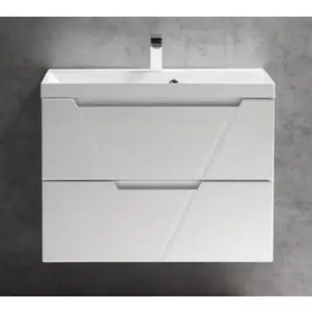 Тумба под раковину BelBagno Vittoria 80x45 Bianco Lucido (VITTORIA-800-2C-SO-BL)