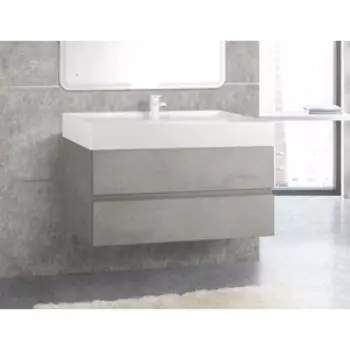 Тумба под раковину Cezares Molveno 100 beton (MOLVENO 46-100-2C-SO-BET)