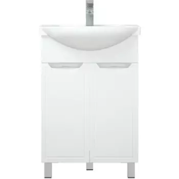 Тумба под раковину Corozo Монро 55х32 белая (SD-00000663)