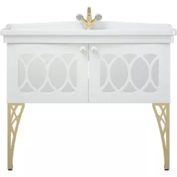 Тумба под раковину Corozo Таормина 79х47 белая (SD-00000646)