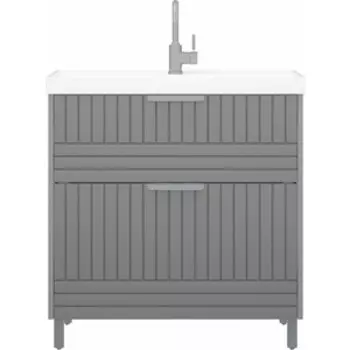 Тумба под раковину Corozo Терра 79х44 графит матовый (SD-00001323)