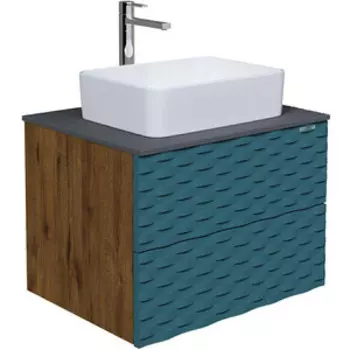 Тумба под раковину Grossman Альба 65х50 подвесная, веллингтон/бриз (106502)