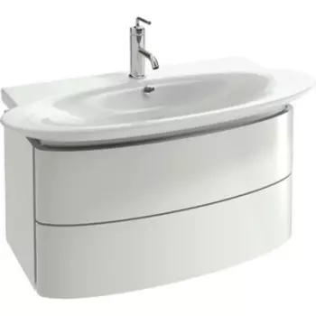 Тумба под раковину Jacob Delafon Presquile 83 белая блестящая (EB1104-G1C)