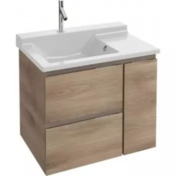 Тумба под раковину Jacob Delafon Soprano 76 квебекский дуб (EB1333-E10)