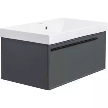 Тумба под раковину La Fenice Elba Grigio 80х47 серая (FNC-01-ELB-G-80)