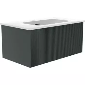Тумба под раковину La Fenice Terra Grigio 80х45 серая (FNC-01-TER-G-80)