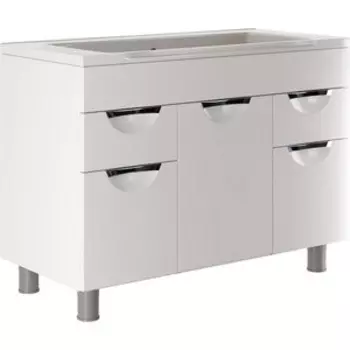 Тумба под раковину Mixline Этьен 98х43 белая (4630077962626)