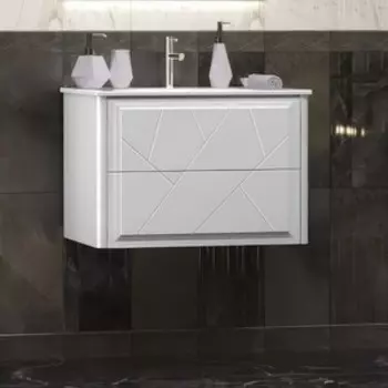 Тумба под раковину Opadiris Луиджи 70 белая матовая (00-00005952)