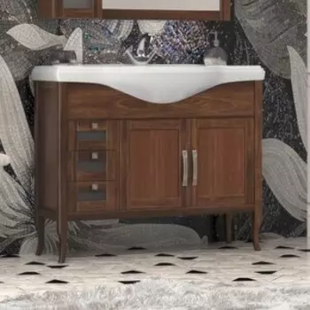 Тумба под раковину Opadiris Мираж 100 светлый орех (00-00005725)