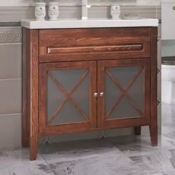 Тумба под раковину Opadiris Палермо 90 светлый орех (00-00002356)