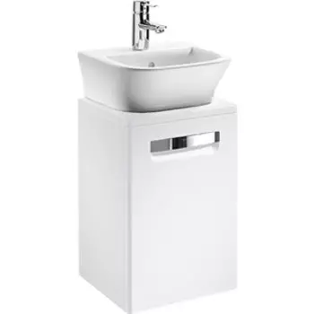 Тумба под раковину Roca Gap 45 белый глянец (ZRU9302880)