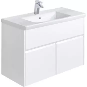 Тумба под раковину Roca UP 80 белый глянец (ZRU9303012)