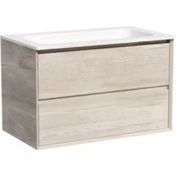 Тумба под раковину Sancos Marmi 2.0 80х45 дуб галифакс натуральный (MR2.080EG)
