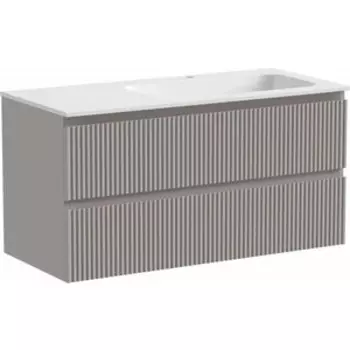 Тумба под раковину Sancos Snob R 100х45 правая, Doha Soft (SNR100RSM)