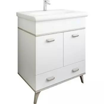 Тумба под раковину Sanflor Бруно 70 белый орегон (С03661)