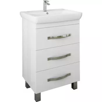 Тумба под раковину Sanflor Одри 70 напольная, белая (H0000000108)