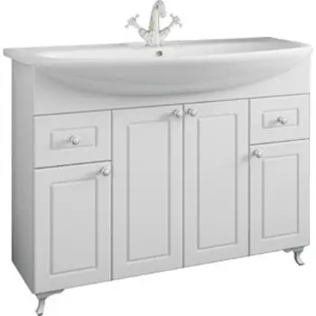 Тумба под раковину Sanflor Софи 105 напольная, белая (C02645)