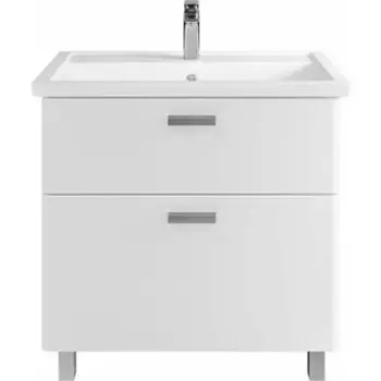 Тумба под раковину Sanstar Gretta 80х45 белая (332.1-1.5.1.)