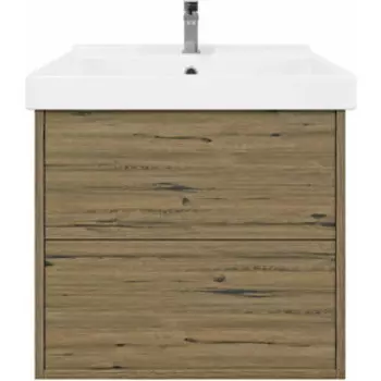 Тумба под раковину Sanstar Siva 60х38 дуб веллингтон табак (433.1-1.4.1.)