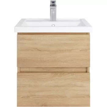 Тумба под раковину Sanstar Тоскана 50х40 дуб сонома светлый (389.1-1.4.1.)