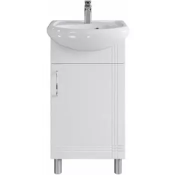 Тумба под раковину Sanstar Вольга 45х25 белая (357.1-1.4.1.)