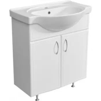 Тумба под раковину Stella Polar Концепт 70 белая (SP-00000060)