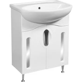 Тумба под раковину Stella Polar Сильва 60 белая (SP-00000203)