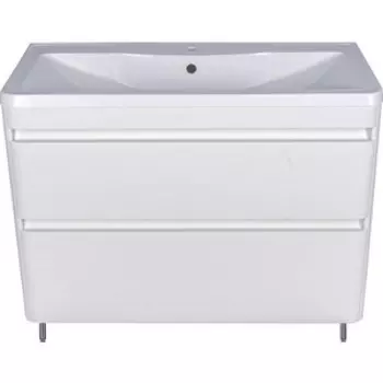 Тумба под раковину Style line Атлантика Люкс 100 напольная, антискрейч (СС-00000692)