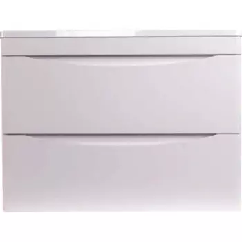 Тумба под раковину Style line Бергамо мини 70х35 Люкс Plus подвесная, белая (СС-00002320)