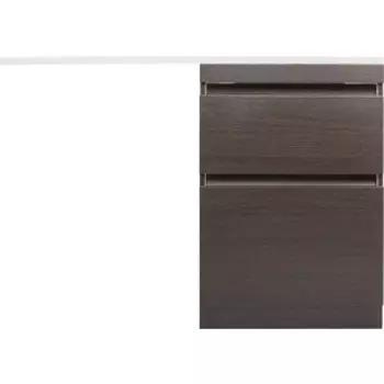 Тумба под раковину Style line Даллас Люкс 58 (120) напольная, под стиральную машину, венге (CC-00000424)