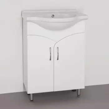 Тумба под раковину Style line Эко Стандарт №15 белая (ЛС-00000259)